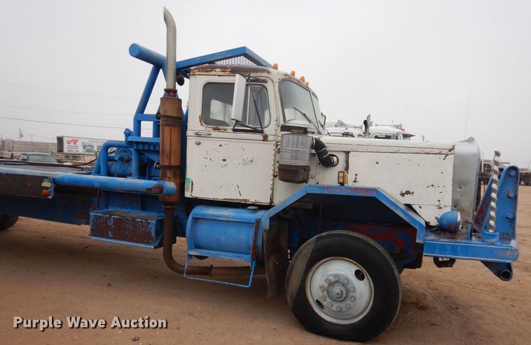 image for item DG8287 1968 Autocar winch truck
