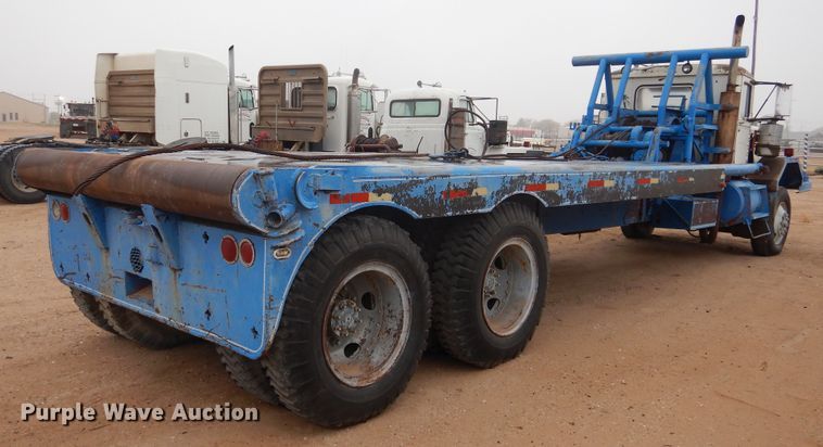 image for item DG8287 1968 Autocar winch truck