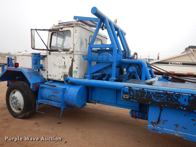 image for item DG8287 1968 Autocar winch truck
