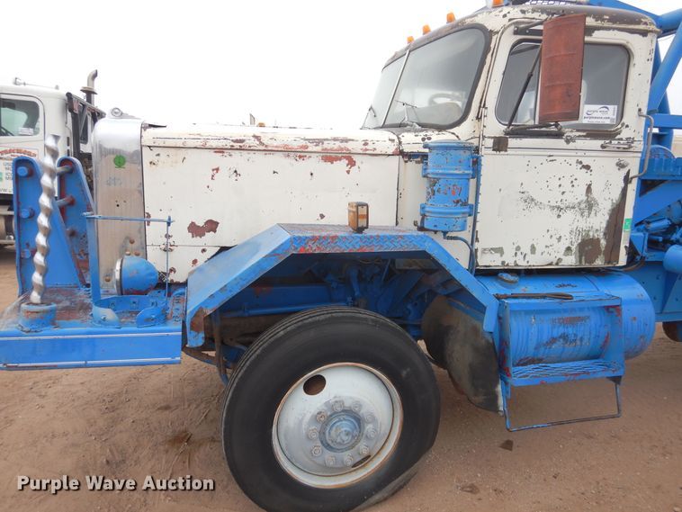 image for item DG8287 1968 Autocar winch truck