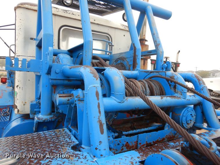 image for item DG8287 1968 Autocar winch truck