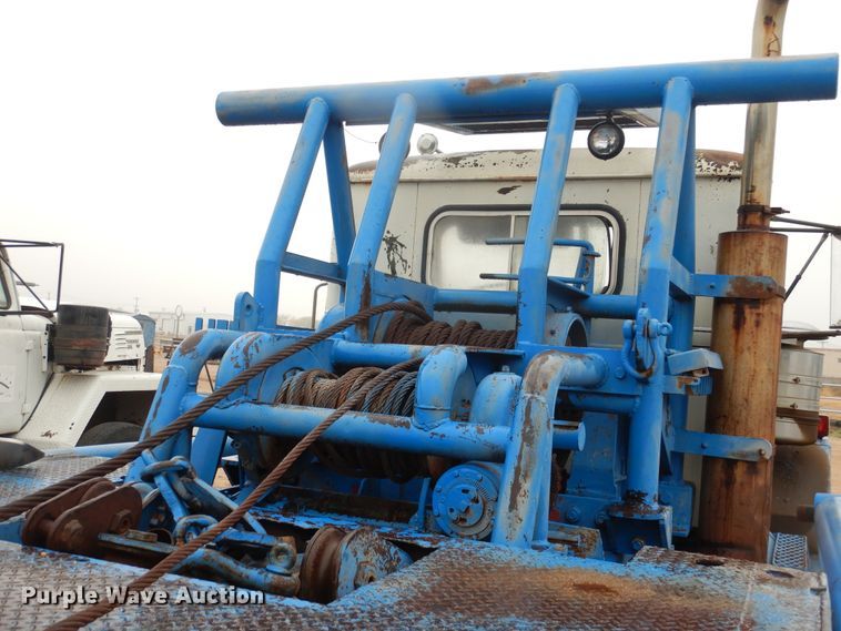 image for item DG8287 1968 Autocar winch truck