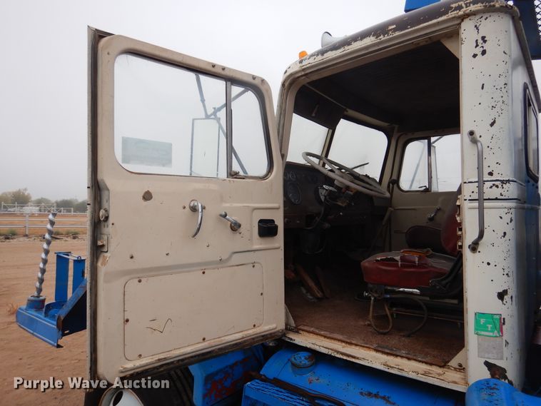 image for item DG8287 1968 Autocar winch truck