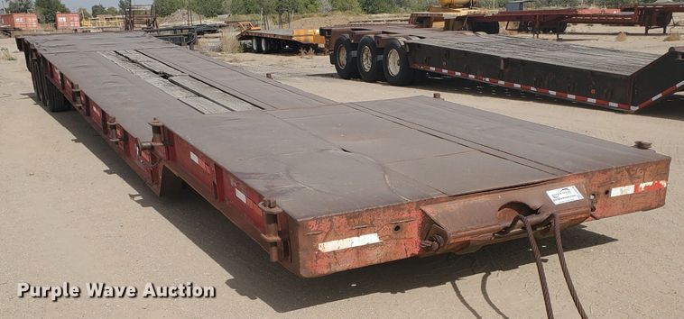 image for item DG8290 1981 Atoka 40D0L oilfield trailer