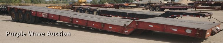 image for item DG8290 1981 Atoka 40D0L oilfield trailer