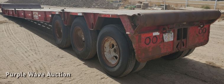 image for item DG8290 1981 Atoka 40D0L oilfield trailer