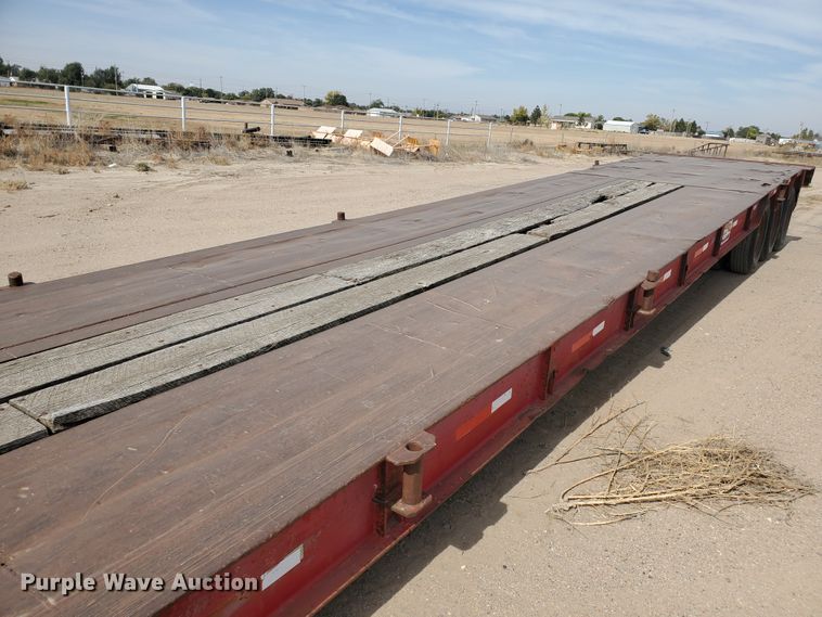 image for item DG8290 1981 Atoka 40D0L oilfield trailer