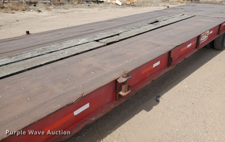 image for item DG8290 1981 Atoka 40D0L oilfield trailer