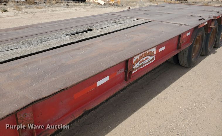 image for item DG8290 1981 Atoka 40D0L oilfield trailer