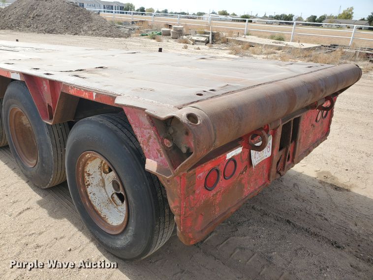 image for item DG8290 1981 Atoka 40D0L oilfield trailer