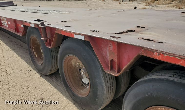 image for item DG8290 1981 Atoka 40D0L oilfield trailer