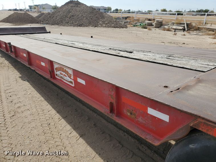 image for item DG8290 1981 Atoka 40D0L oilfield trailer