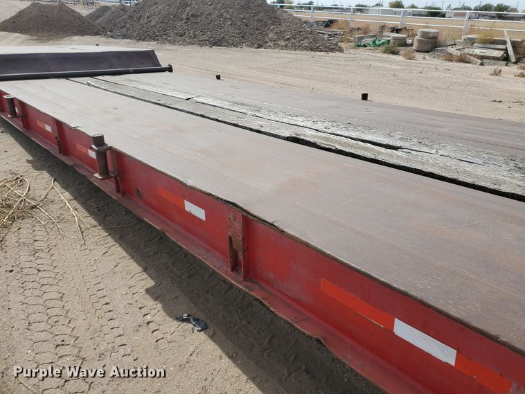 image for item DG8290 1981 Atoka 40D0L oilfield trailer