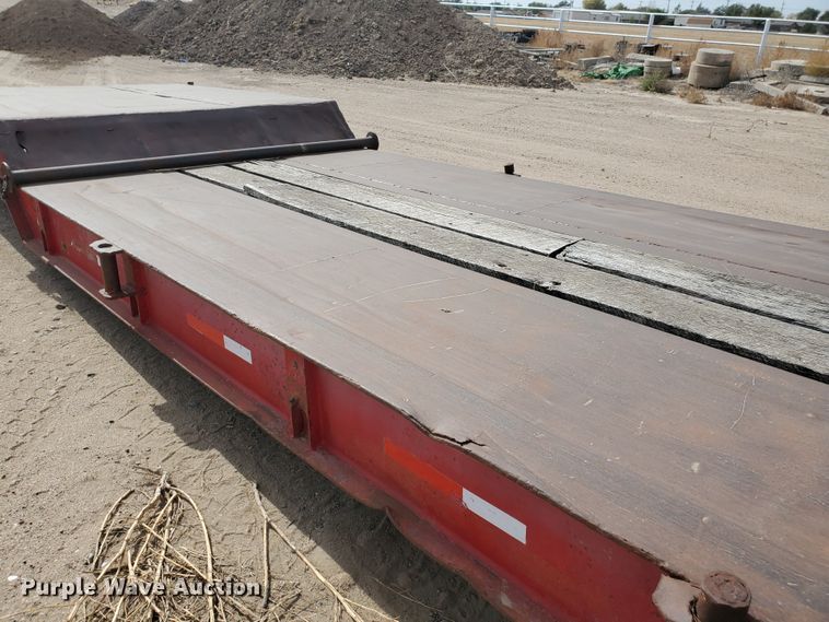 image for item DG8290 1981 Atoka 40D0L oilfield trailer