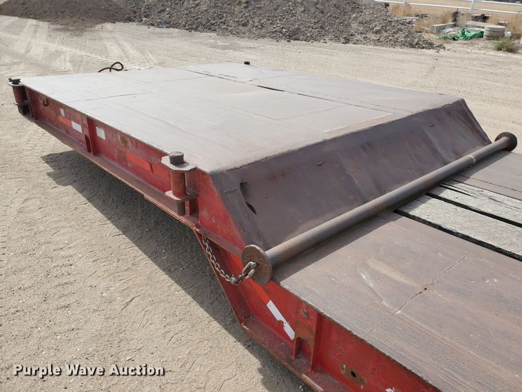 image for item DG8290 1981 Atoka 40D0L oilfield trailer