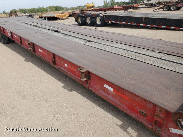 image for item DG8290 1981 Atoka 40D0L oilfield trailer