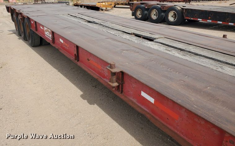 image for item DG8290 1981 Atoka 40D0L oilfield trailer