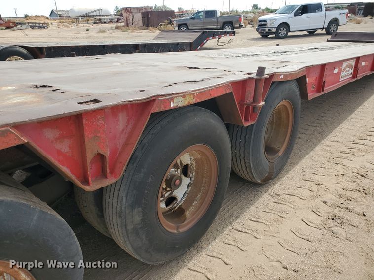 image for item DG8290 1981 Atoka 40D0L oilfield trailer