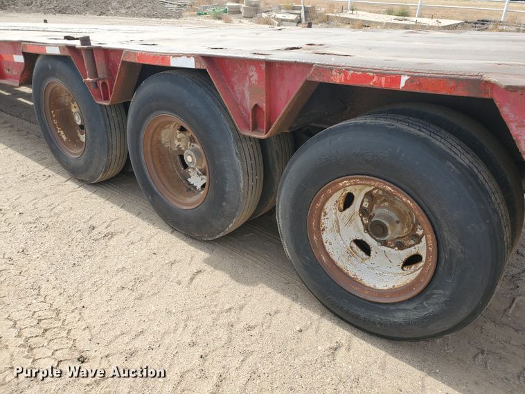 image for item DG8290 1981 Atoka 40D0L oilfield trailer