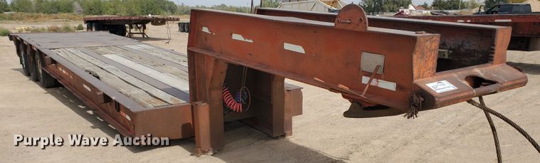 image for item DG8291 1984 Atoka 320FL50 oilfield trailer