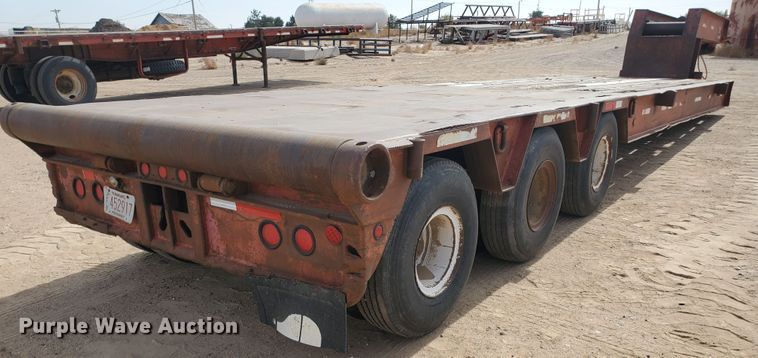 image for item DG8291 1984 Atoka 320FL50 oilfield trailer