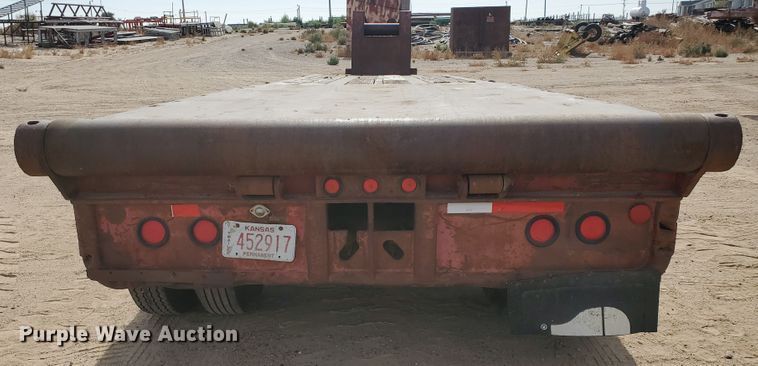 image for item DG8291 1984 Atoka 320FL50 oilfield trailer