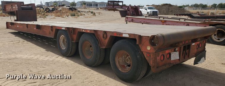 image for item DG8291 1984 Atoka 320FL50 oilfield trailer