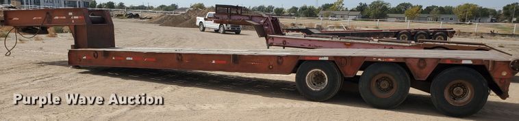 image for item DG8291 1984 Atoka 320FL50 oilfield trailer