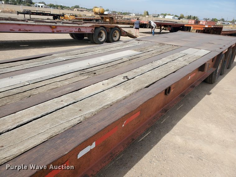 image for item DG8291 1984 Atoka 320FL50 oilfield trailer