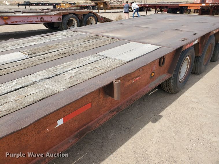 image for item DG8291 1984 Atoka 320FL50 oilfield trailer