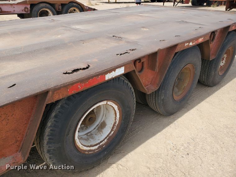 image for item DG8291 1984 Atoka 320FL50 oilfield trailer