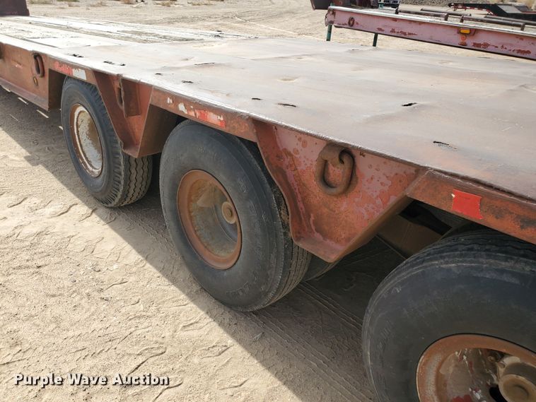 image for item DG8291 1984 Atoka 320FL50 oilfield trailer