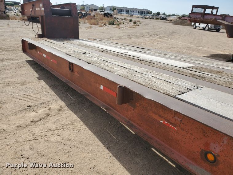 image for item DG8291 1984 Atoka 320FL50 oilfield trailer