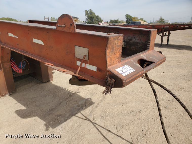 image for item DG8291 1984 Atoka 320FL50 oilfield trailer