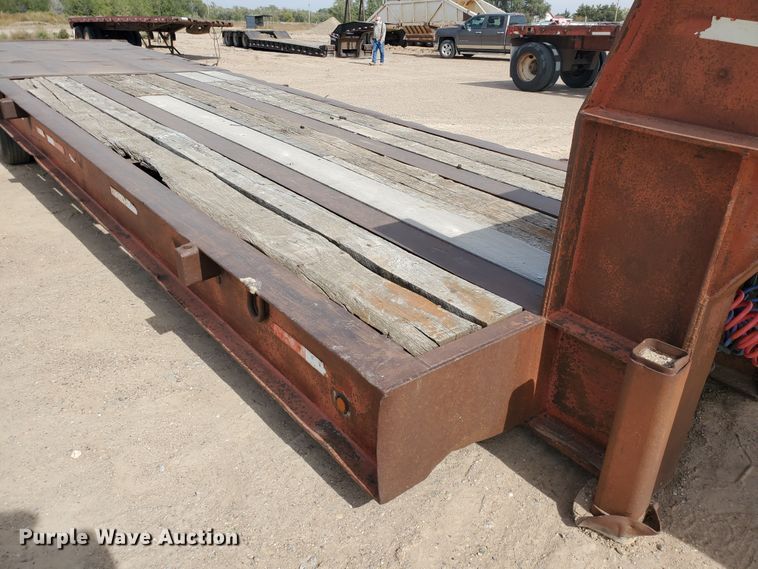 image for item DG8291 1984 Atoka 320FL50 oilfield trailer