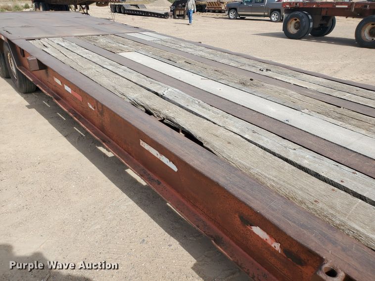 image for item DG8291 1984 Atoka 320FL50 oilfield trailer