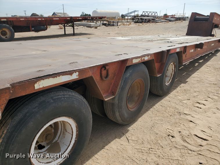 image for item DG8291 1984 Atoka 320FL50 oilfield trailer