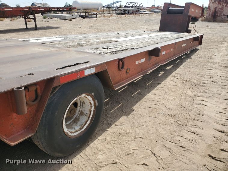 image for item DG8291 1984 Atoka 320FL50 oilfield trailer