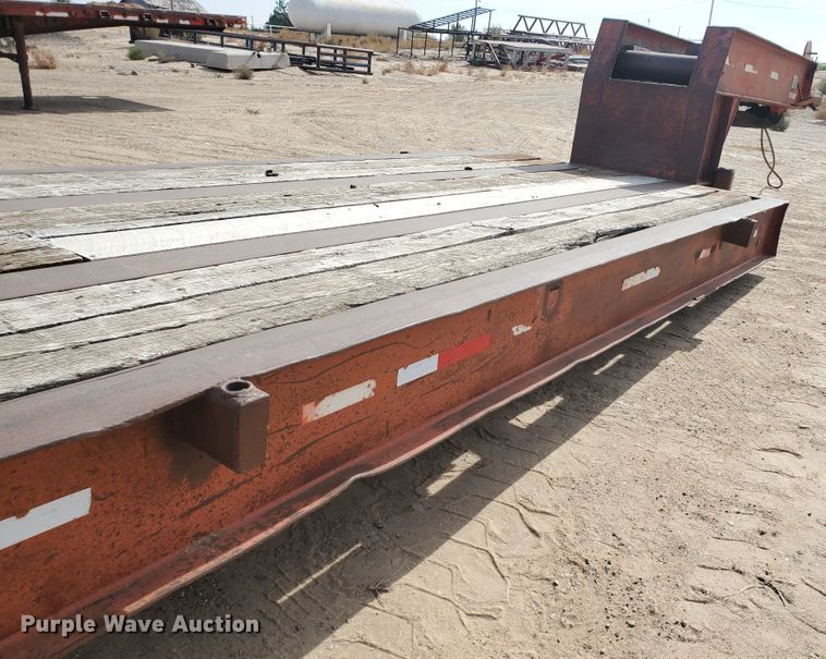 image for item DG8291 1984 Atoka 320FL50 oilfield trailer