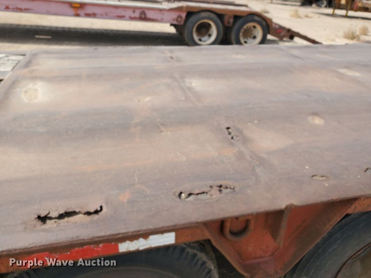 image for item DG8291 1984 Atoka 320FL50 oilfield trailer