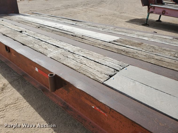 image for item DG8291 1984 Atoka 320FL50 oilfield trailer