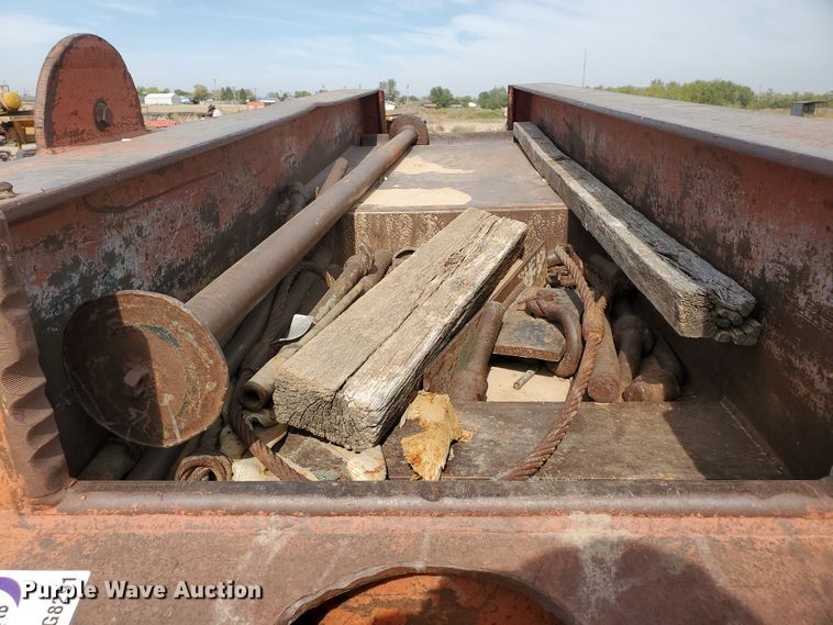 image for item DG8291 1984 Atoka 320FL50 oilfield trailer