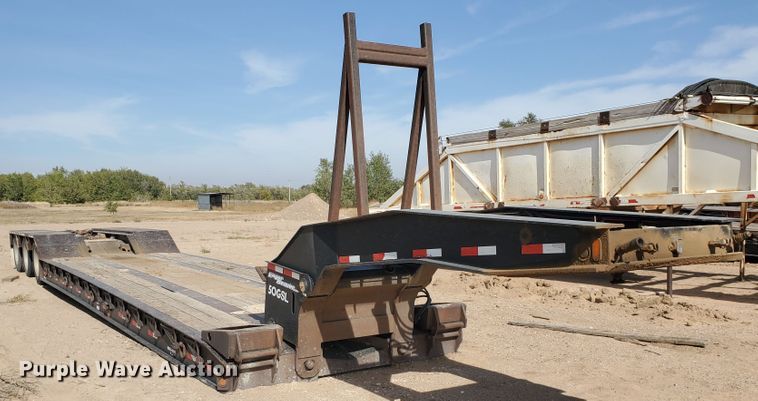 image for item DG8292 2006 Eager Beaver 50GSL lowboy equipment trailer