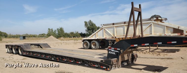 image for item DG8292 2006 Eager Beaver 50GSL lowboy equipment trailer