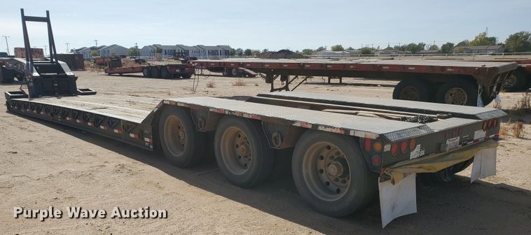 image for item DG8292 2006 Eager Beaver 50GSL lowboy equipment trailer