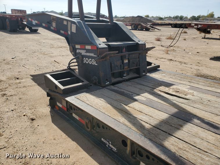 image for item DG8292 2006 Eager Beaver 50GSL lowboy equipment trailer