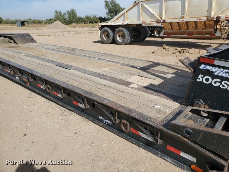image for item DG8292 2006 Eager Beaver 50GSL lowboy equipment trailer