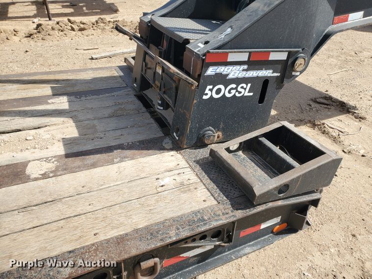 image for item DG8292 2006 Eager Beaver 50GSL lowboy equipment trailer