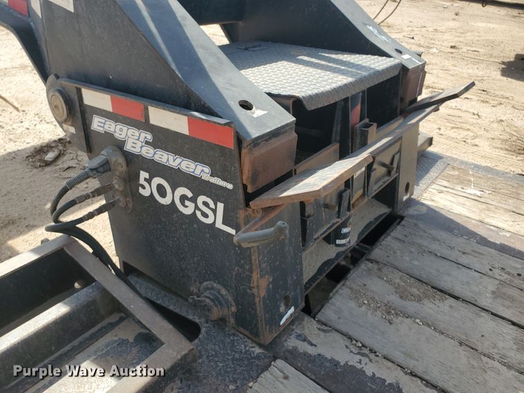 image for item DG8292 2006 Eager Beaver 50GSL lowboy equipment trailer
