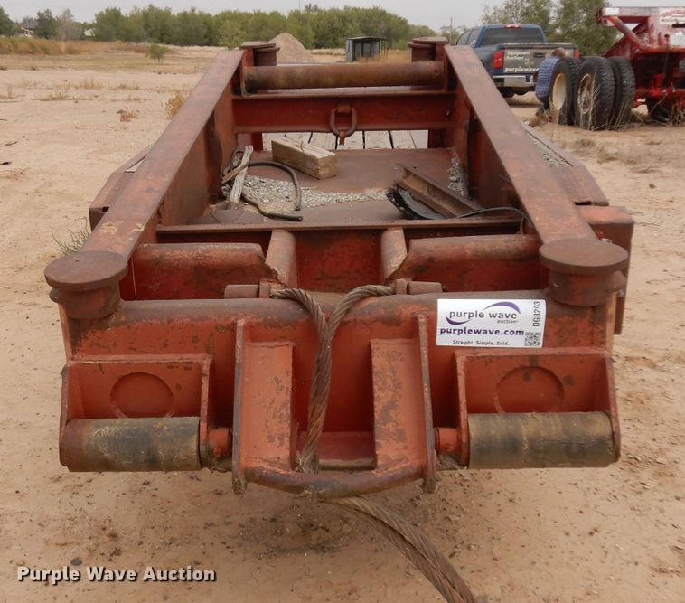 image for item DG8293 1986 Talbert OFD oilfield trailer